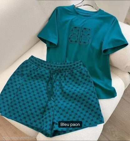 T-shirt et Short chic pour femme