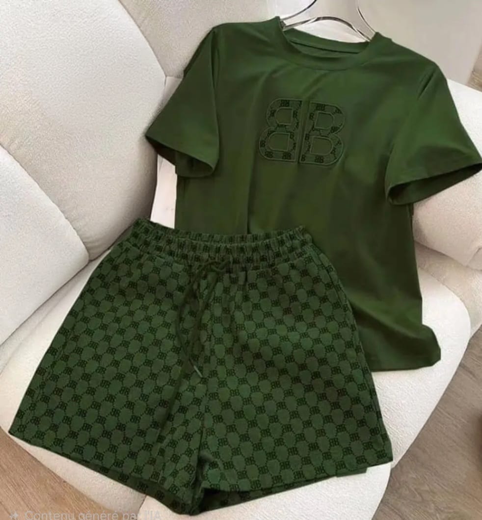 T-shirt et Short chic pour femme
